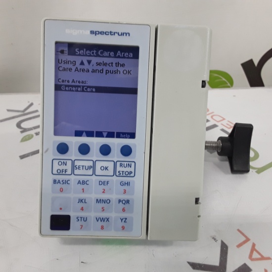 Baxter Sigma Spectrum 6.02.07 without Battery Infusion Pump - 325958