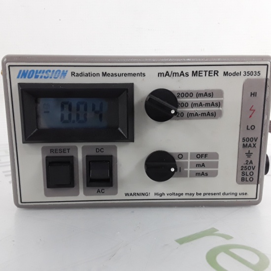 Inovision Radiation Measurements 35035 mA/mAs Meter - 331328