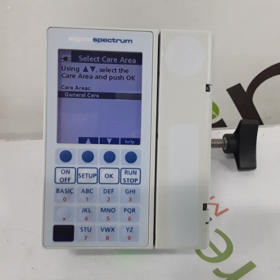 Baxter Sigma Spectrum 6.02.07 without Battery Infusion Pump - 325937