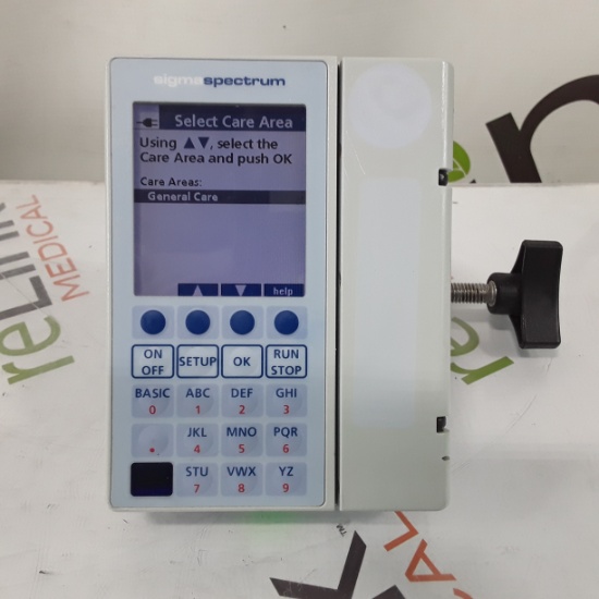 Baxter Sigma Spectrum 6.02.07 without Battery Infusion Pump - 325632