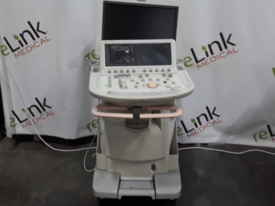 Philips IE33 A-E Cart Ultrasound - 377631