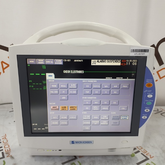 Nihon Kohden BSM-6501A Patient Monitor - 343430