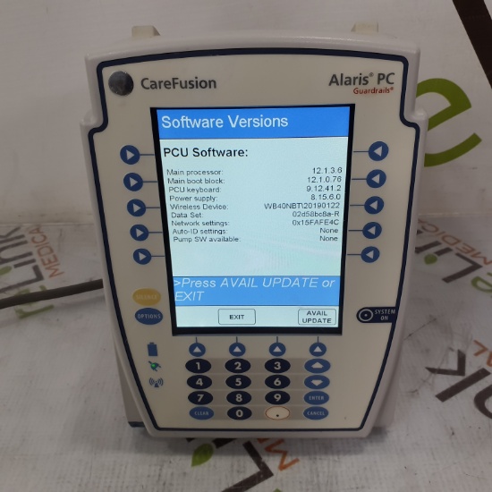 CareFusion Alaris 8015 Large Screen POC Infusion Pump - 394566
