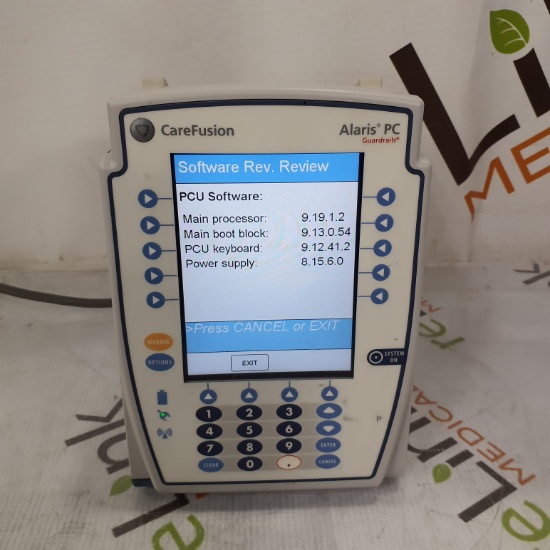 CareFusion Alaris 8015 Large Screen POC Infusion Pump - 394570