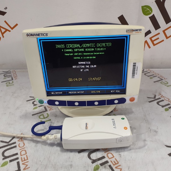 Somanetics Invos 5100C Cerebral Oximeter Monitor - 372862