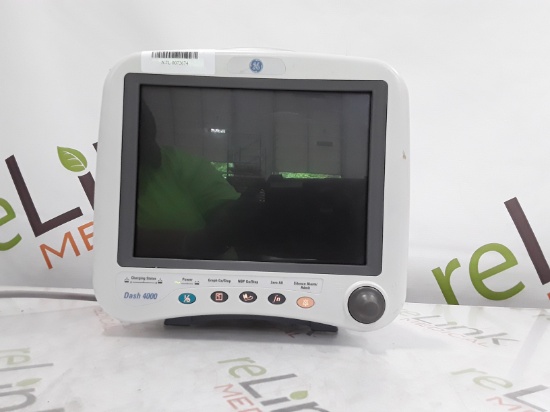 GE Healthcare Dash 4000 - GE/Nellcor SpO2 Patient Monitor - 402562