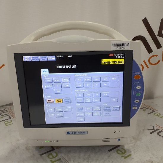 Nihon Kohden BSM-6501A Patient Monitor - 343544