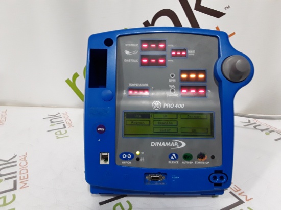GE Healthcare Dinamap Pro 400 Vital Signs Monitor - 372200