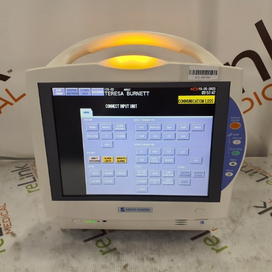 Nihon Kohden BSM-6501A Patient Monitor - 343354