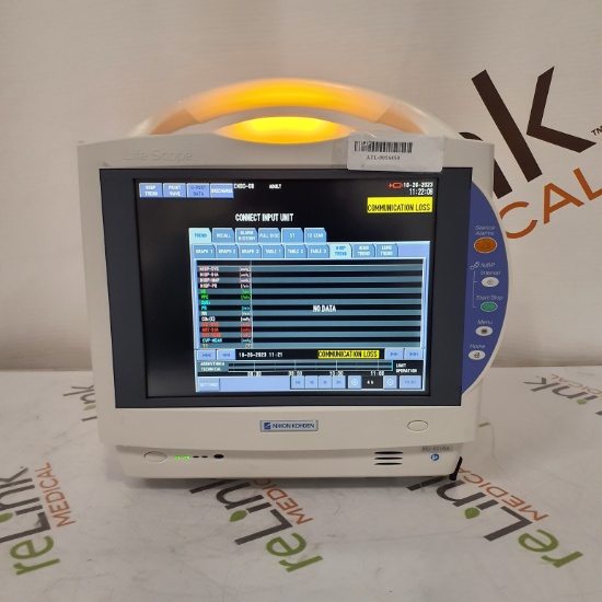 Nihon Kohden Life Scope BSM-6301A Patient Monitor - 343918
