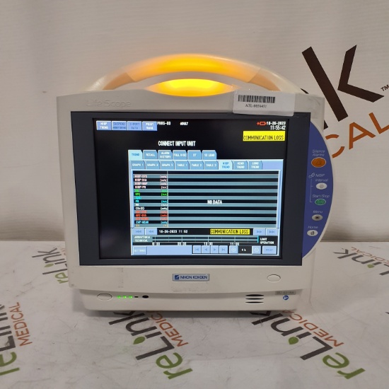 Nihon Kohden Life Scope BSM-6301A Patient Monitor - 343942