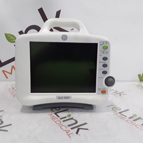 GE Healthcare Dash 3000 - GE/Nellcor SpO2 Patient Monitor - 408224