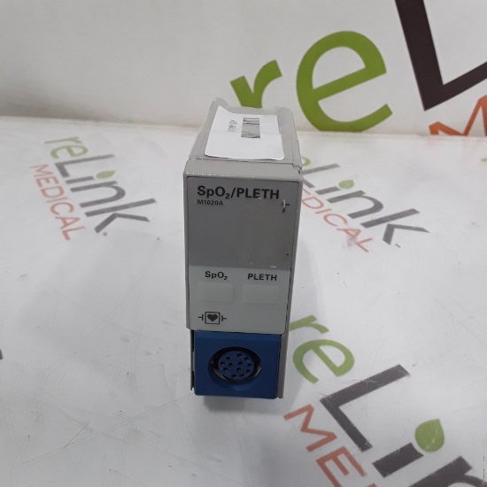 Hewlett Packard M1020A SpO2/PLETH Single Parameter Module - 358576