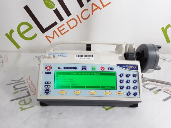 Smiths Medical Medfusion 3500 Syringe Infusion Pump - 414796