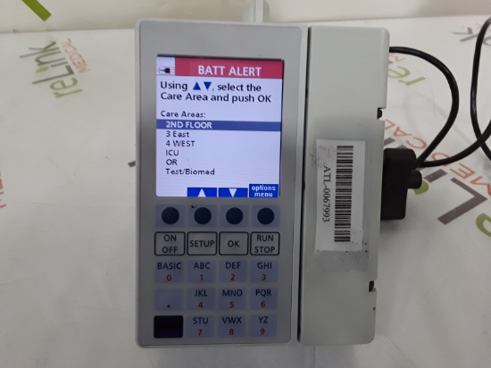 Baxter Sigma Spectrum 8.00.01 w/ B/G Battery Infusion Pump - 379597
