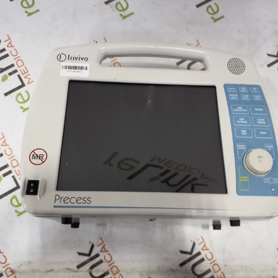 Invivo MDE Precess MRI 3160 DCU Patient Monitoring System w/ Charging Cart - 396139