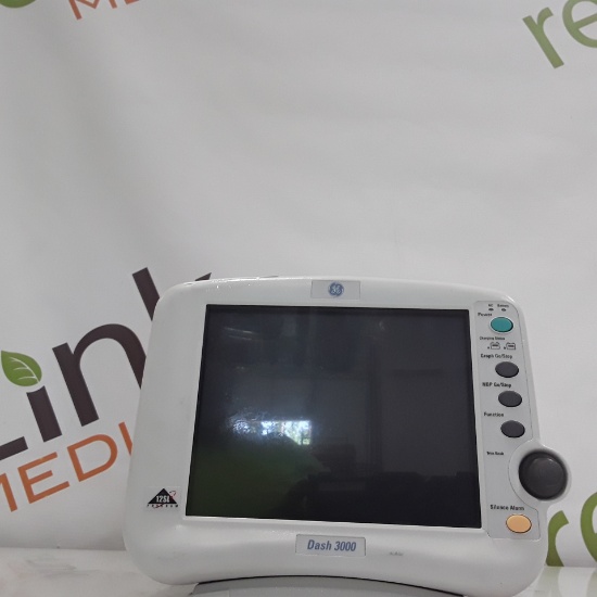 GE Healthcare Dash 3000 - GE/Nellcor SpO2 Patient Monitor - 412575