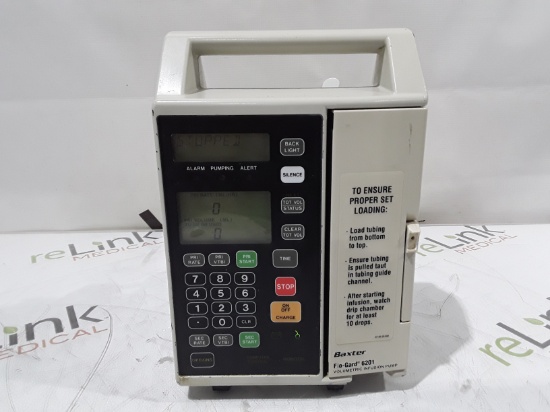 Baxter Flo-Gard 6201 Infusion Pump - 390237