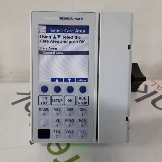 Baxter Sigma Spectrum 6.05.11 without Battery Infusion Pump - 326614