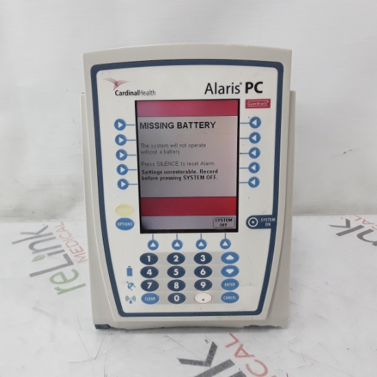 CareFusion Alaris 8015 Small Screen POC Infusion Pump - 386013