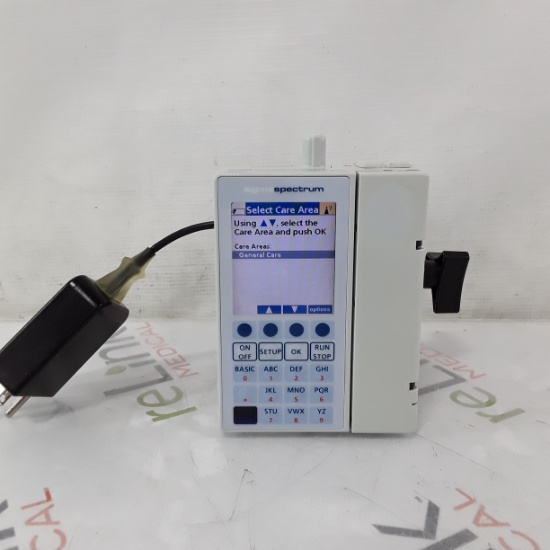 Baxter Sigma Spectrum 6.05.14 with B/G Battery Infusion Pump - 378314