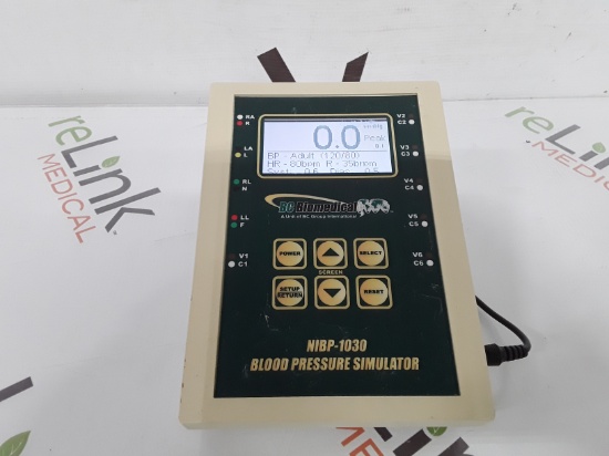 BC Biomedical NIBP-1030 Blood Pressure Simulator - 424598