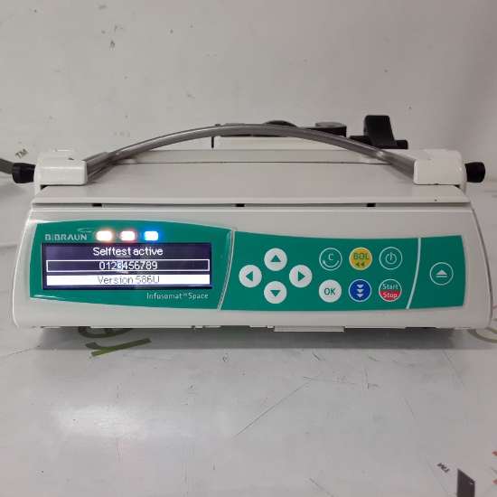 B. Braun Infusomat Space w/Pole Clamp Infusion Pump - 417785