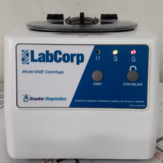 Drucker Diagnostics LabCorp 642E Centrifuge - 414307