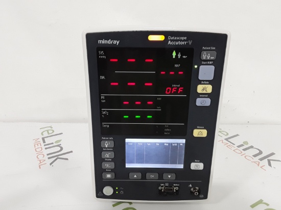 Mindray Datascope Accutorr V Vital Signs Monitor - 421873