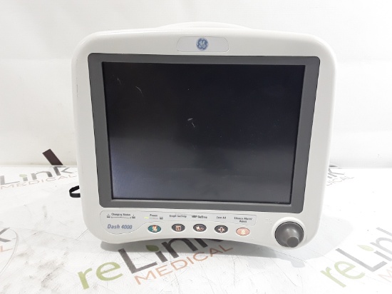 GE Healthcare Dash 4000 - GE/Nellcor SpO2 Patient Monitor - 344447