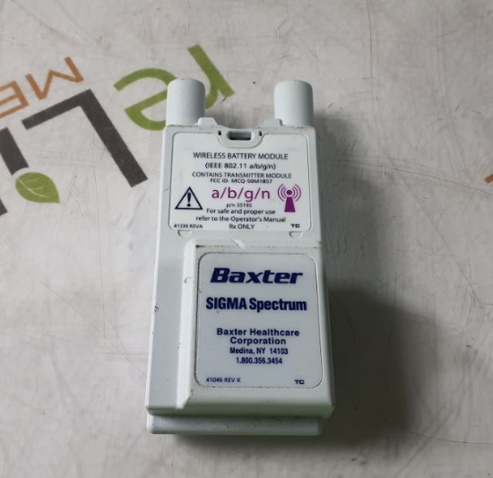 Baxter Sigma Spectrum A/B/G/N 35195 Battery