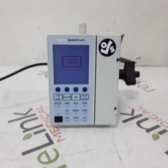Baxter Sigma Spectrum 6.02.07 with B/G Battery Infusion Pump - 388388
