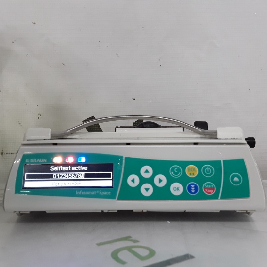 B. Braun Infusomat Space w/Pole Clamp Infusion Pump - 417830