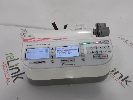 Alicia Diagnostics, Inc. AD3286 Micro-Infusion Syringe Pump - 422780