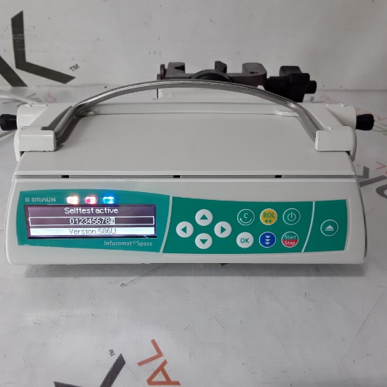 B. Braun Infusomat Space w/Pole Clamp Infusion Pump - 416983