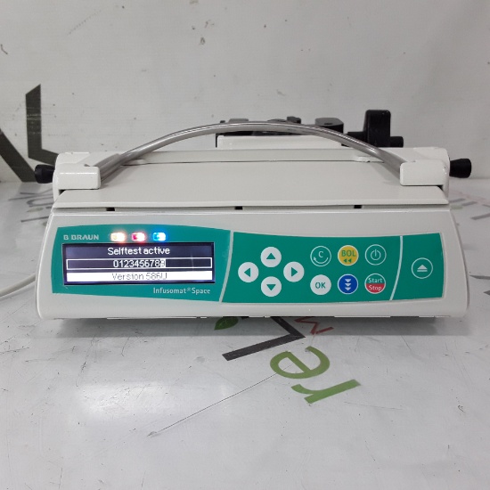 B. Braun Infusomat Space w/Pole Clamp Infusion Pump - 417849