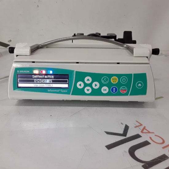 B. Braun Infusomat Space w/Pole Clamp Infusion Pump - 417689