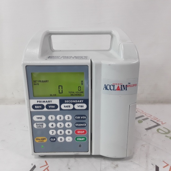 Abbott Hospira Acclaim Encore Infusion Pump - 382449