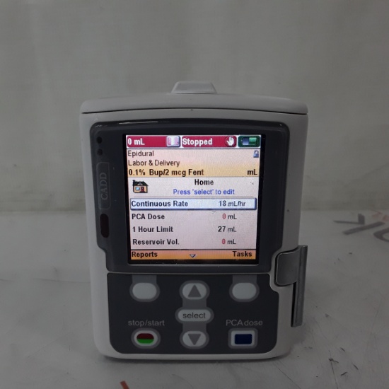 Smiths Medical CADD Solis 2100 Ambulatory Infusion Pump - 422233