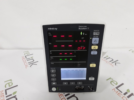 Mindray Datascope Accutorr V Vital Signs Monitor - 422069