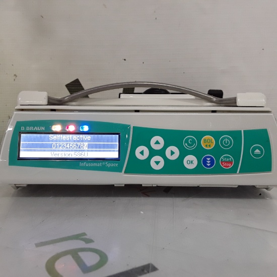 B. Braun Infusomat Space w/Pole Clamp Infusion Pump - 417764