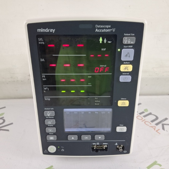 Mindray Datascope Accutorr V Vital Signs Monitor - 437333