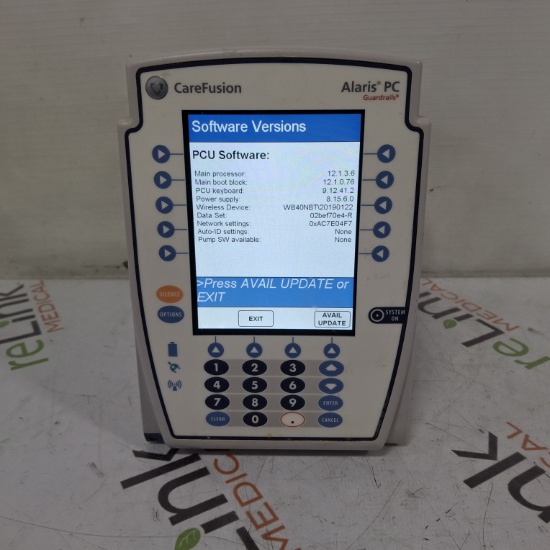 CareFusion Alaris 8015 Large Screen POC Infusion Pump - 444590