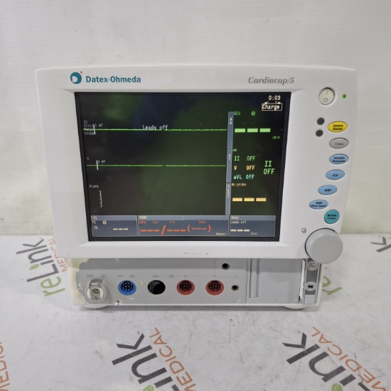 Datex-Ohmeda Cardiocap 5 Patient Monitor - 448706