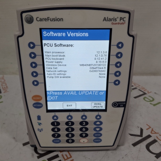 CareFusion Alaris 8015 Large Screen POC Infusion Pump - 444694