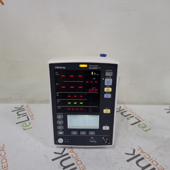 Mindray Datascope Accutorr V Vital Signs Monitor - 445909