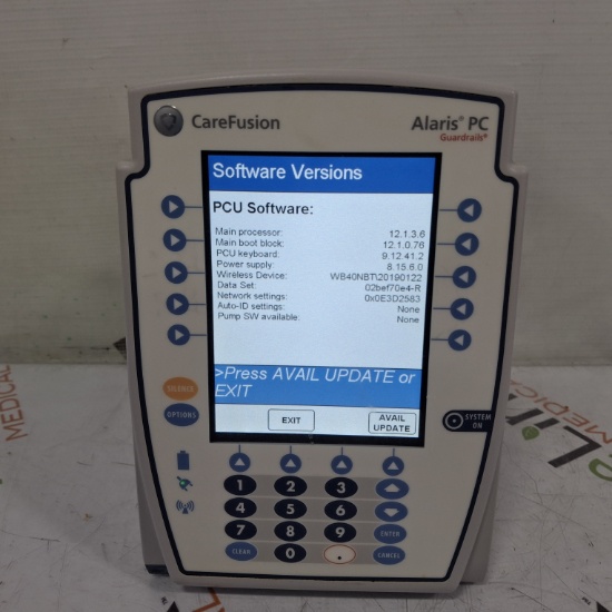 CareFusion Alaris 8015 Large Screen POC Infusion Pump - 444872