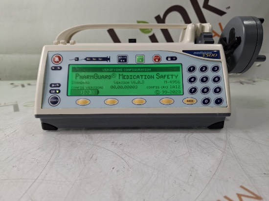 Smiths Medical Medfusion 3500 Syringe Infusion Pump - 447827