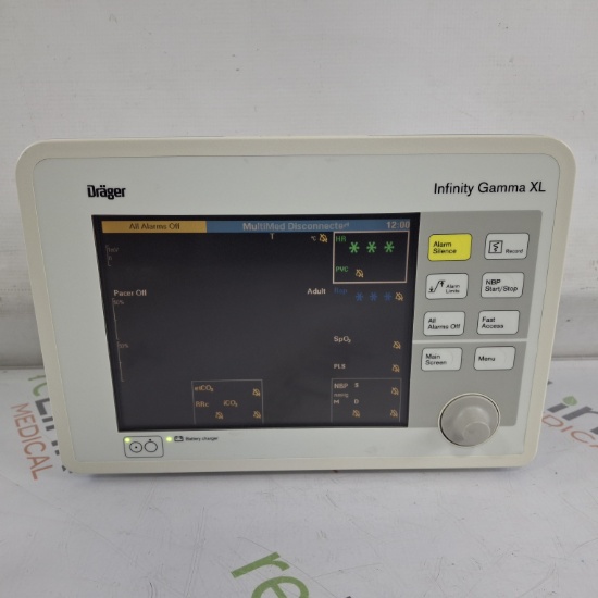 Draeger Medical Infinity Gamma XL Patient Monitor - 440790
