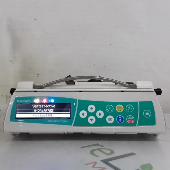 B. Braun Infusomat Space w/Pole Clamp Infusion Pump - 417997
